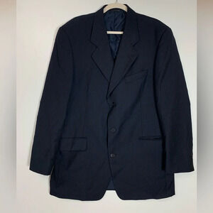 Cloth by Ermengildo Zegna Pinstripe Suit  Jacket VTG New Virgin Wool 42 Tall
